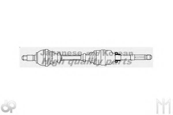 ASHUKI N04114 Приводной вал