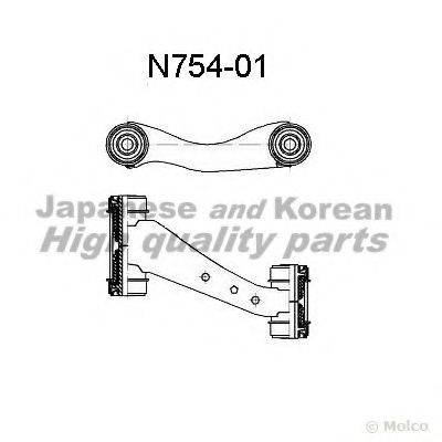 ASHUKI N75401 Рычаг независимой подвески колеса, подвеска колеса