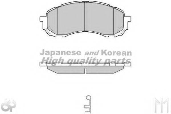 ASHUKI S01147 Комплект тормозных колодок, дисковый тормоз