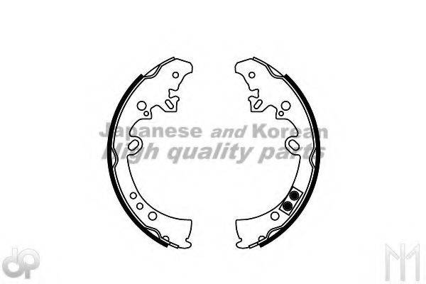 ASHUKI T11389 Комплект тормозных колодок