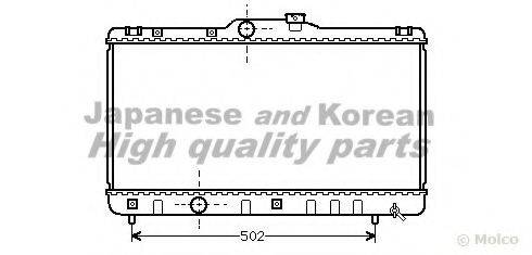 ASHUKI T55205 Радиатор, охлаждение двигателя