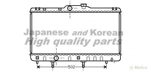 ASHUKI T55207 Радиатор, охлаждение двигателя