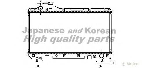 ASHUKI T55475 Радиатор, охлаждение двигателя