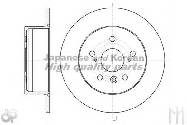 ASHUKI T60273 Тормозной диск