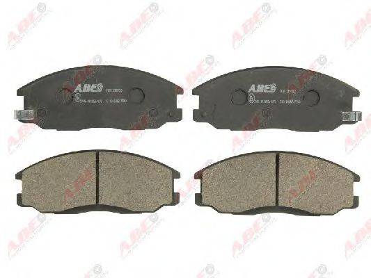 ABE C10016ABE Комплект тормозных колодок, дисковый тормоз
