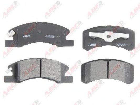 ABE C16014ABE Комплект тормозных колодок, дисковый тормоз