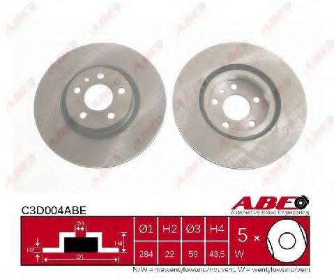 ABE C3D004ABE Тормозной диск