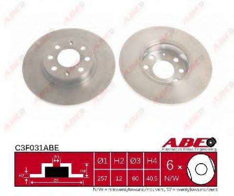 ABE C3F031ABE Тормозной диск