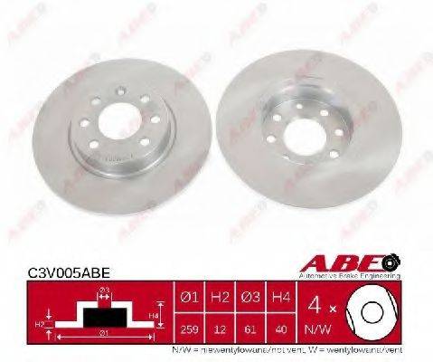 ABE C3V005ABE Тормозной диск