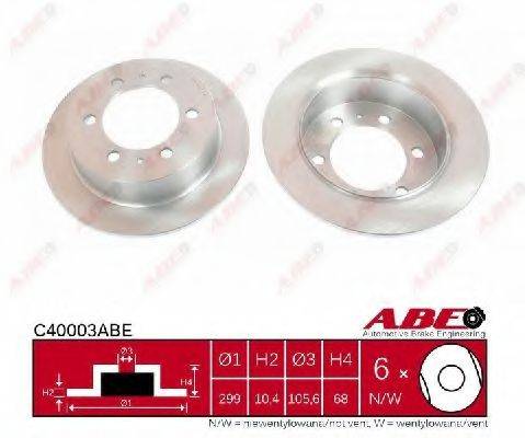 ABE C40003ABE Тормозной диск