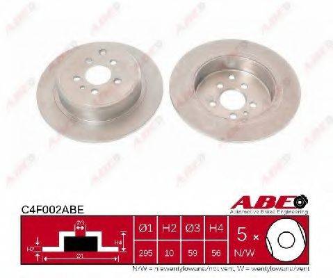 ABE C4F002ABE Тормозной диск