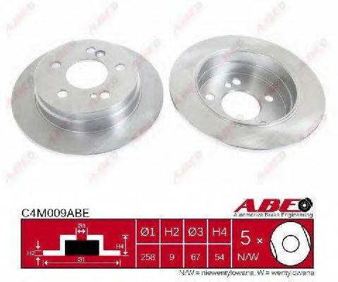 ABE C4M009ABE Тормозной диск