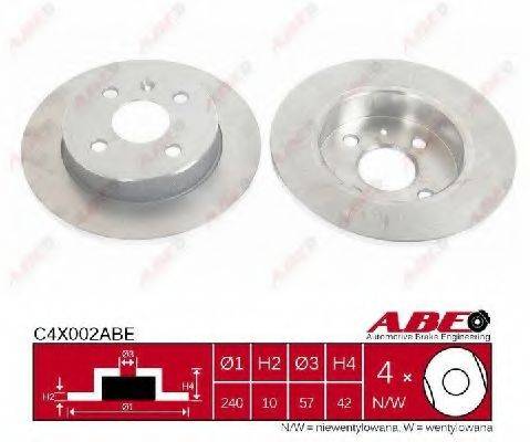 ABE C4X002ABE Тормозной диск