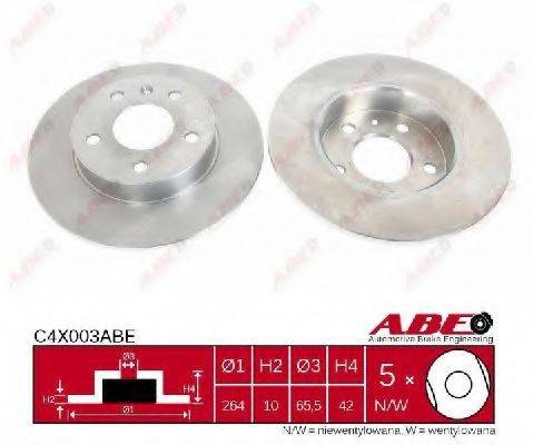 ABE C4X003ABE Тормозной диск