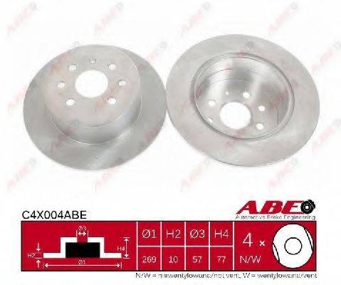 ABE C4X004ABE Тормозной диск