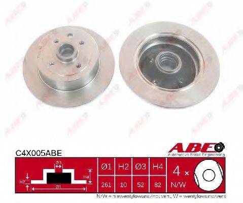 ABE C4X005ABE Тормозной диск