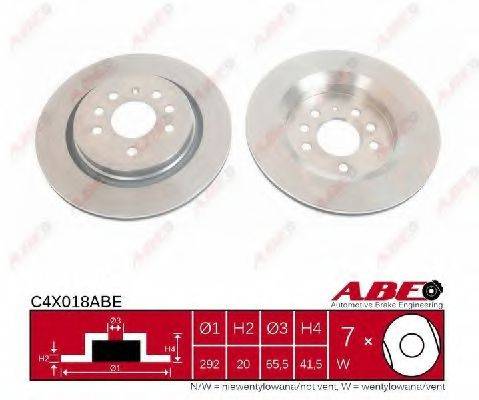 ABE C4X018ABE Тормозной диск