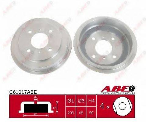 ABE C61017ABE Тормозной барабан