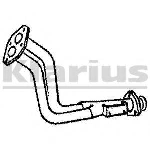 KLARIUS 110005 Труба выхлопного газа