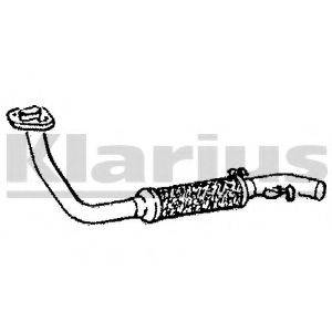 KLARIUS 120068 Труба выхлопного газа