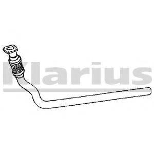KLARIUS 120273 Труба выхлопного газа