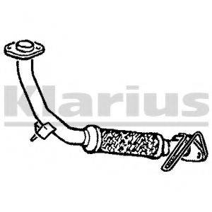 KLARIUS 120283 Труба выхлопного газа