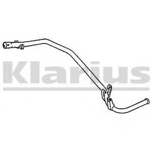 KLARIUS 150038 Труба выхлопного газа