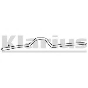 KLARIUS 160198 Труба выхлопного газа