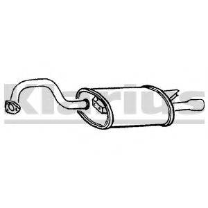 KLARIUS 230722 Глушитель выхлопных газов конечный