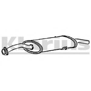 KLARIUS 240314 Глушитель выхлопных газов конечный