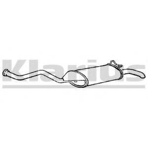 KLARIUS 240478 Глушитель выхлопных газов конечный