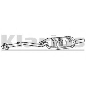 KLARIUS 250296 Глушитель выхлопных газов конечный