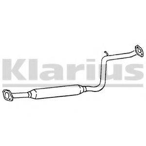 KLARIUS 260703 Средний глушитель выхлопных газов