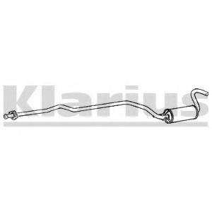 KLARIUS 270066 Средний глушитель выхлопных газов