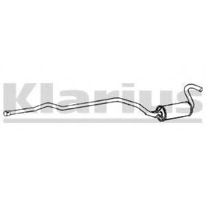 KLARIUS 270084 Средний глушитель выхлопных газов