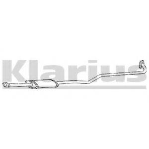 KLARIUS 270292 Средний глушитель выхлопных газов