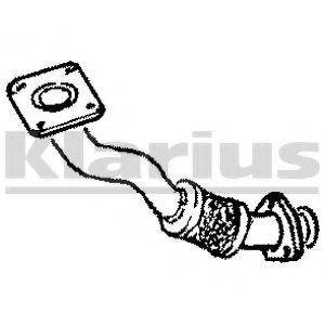 KLARIUS 301277 Труба выхлопного газа