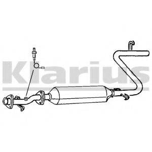 KLARIUS 311168 Катализатор