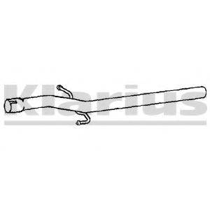 KLARIUS 130405 Труба выхлопного газа