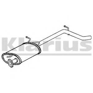 KLARIUS 230730 Глушитель выхлопных газов конечный