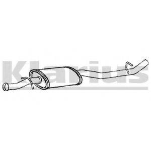 KLARIUS 240776 Средний глушитель выхлопных газов