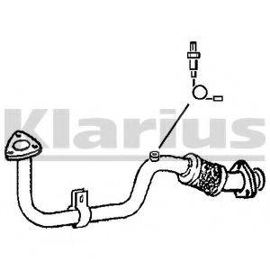 KLARIUS 301439 Труба выхлопного газа