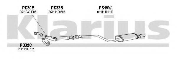 KLARIUS 680009U Система выпуска ОГ