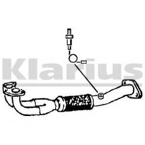 KLARIUS 301580 Труба выхлопного газа