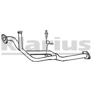 KLARIUS 301665 Труба выхлопного газа