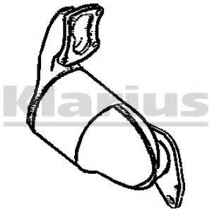 KLARIUS 322081 Катализатор
