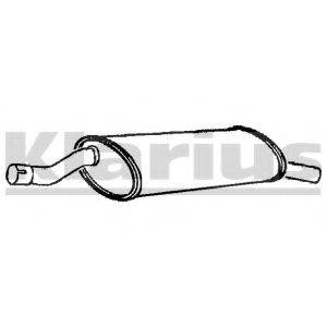KLARIUS BM149C Глушитель выхлопных газов конечный