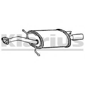 KLARIUS CL272H Глушитель выхлопных газов конечный