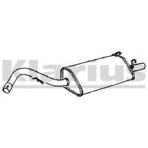 KLARIUS FE614G Глушитель выхлопных газов конечный
