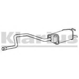 KLARIUS FE982P Глушитель выхлопных газов конечный